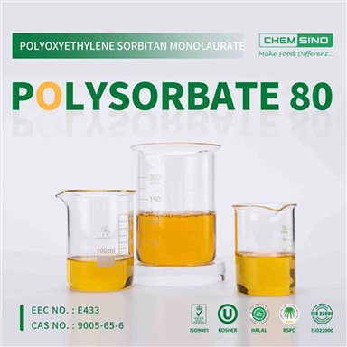 Pengemulsi Dengan Polyoxyethylene Sorbitan Monooleate: Pendekatan Pragmatis Dalam Produksi Kosmetik CAS NO.9005-65-6