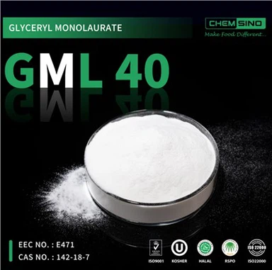 Glycerol Monolaurate GML 40 persen No CAS.142-18-7