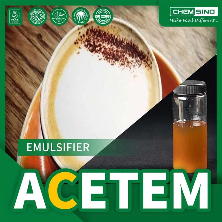 HALAL TERSEDIA KERJA KERJA 25 KG KAS EMULSIFIER ACETEM ACETEM Natural
