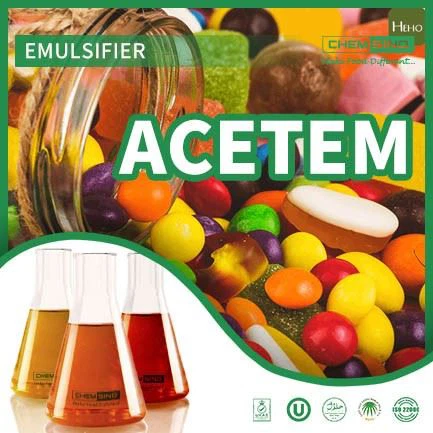 Halal Available Food Grade 25 Kg Bag Natural Acetem Emulsifier