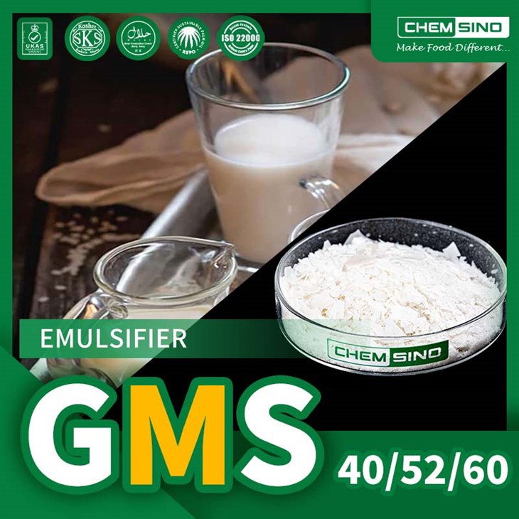 GMS 40 Powder Food Emulsifier Untuk Aplikasi Makanan Industri