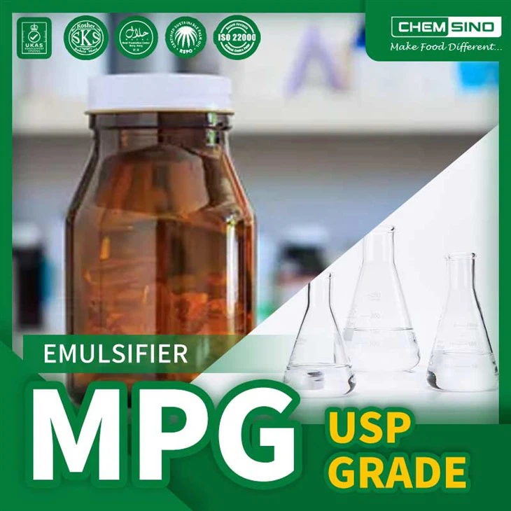 Emulsifier Propylene Glycol USP Grade Digunakan Untuk Farmasi CAS NO. 57-55-6