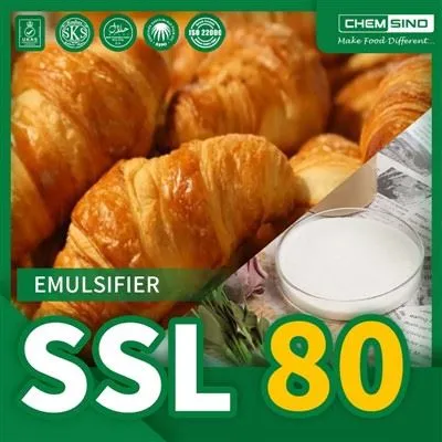 Emulsifier E481 Sodium Stearoyl Lactylate(SSL) CAS NO. 18200-72-1