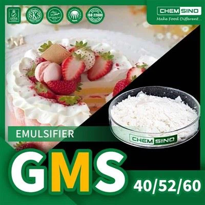 Kualitas Tinggi Harga Bagus Gliserol Monostearat 60 GMS 60 Bubuk CAS No.31566-31-1