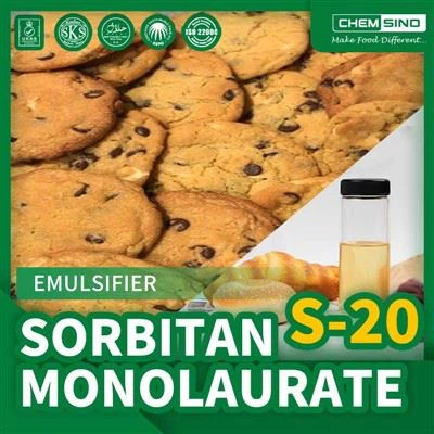 Pengemulsi Rentang Monolaurat Sorbitan E493 CAS: 1338-39-2