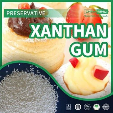 Xanthan Gum 415 dalam Minuman dan Kue CAS:11138-66-2