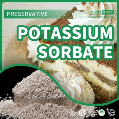 Massal Potassium Sorbate E202 CAS 24634-61-5 Untuk Makanan Umur Panjang
